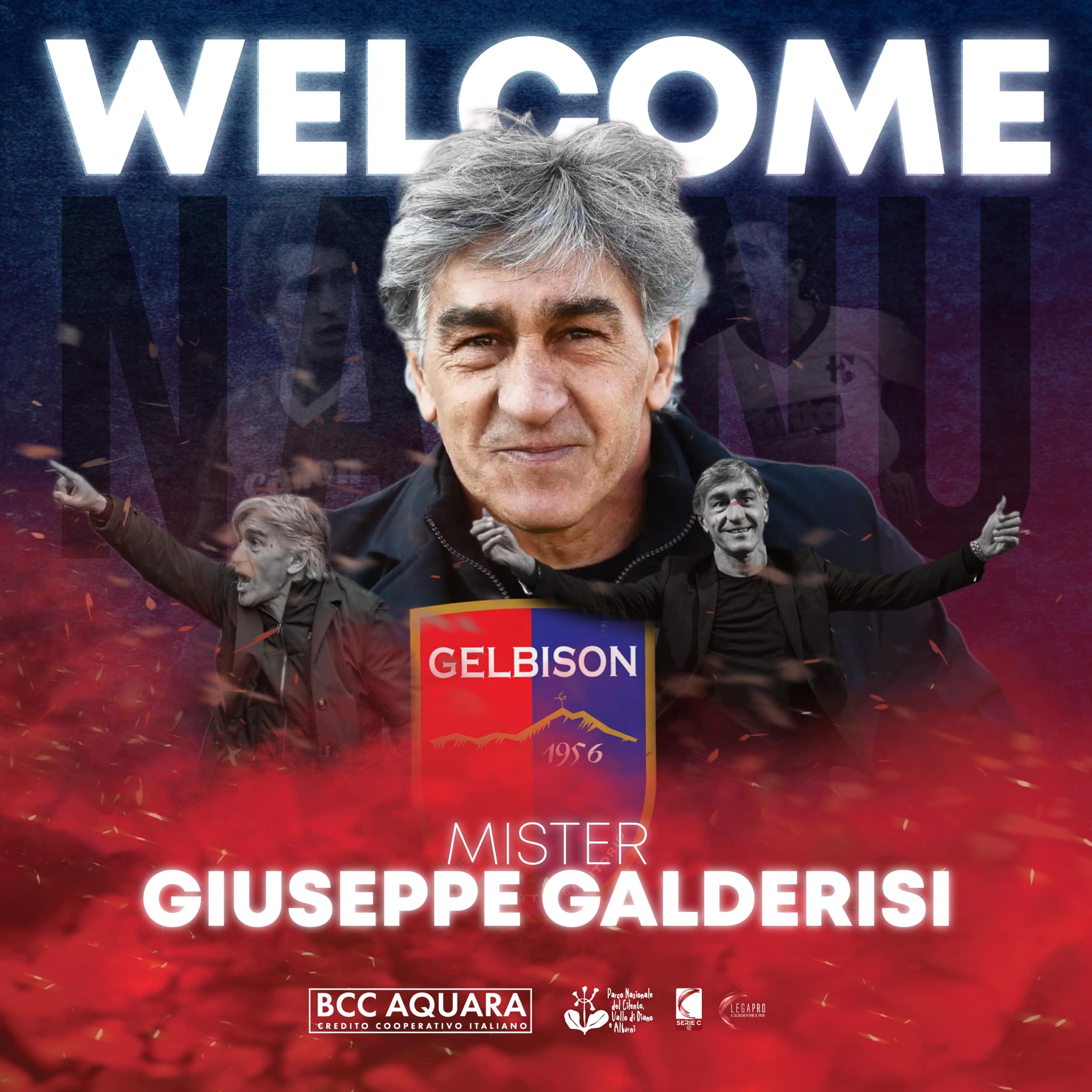 Giuseppe Galderisi nuovo allenatore Gelbison